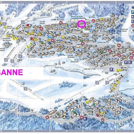 شقة Ensoleille 4 Pers. Aux Saisies - Fr-1-293-173